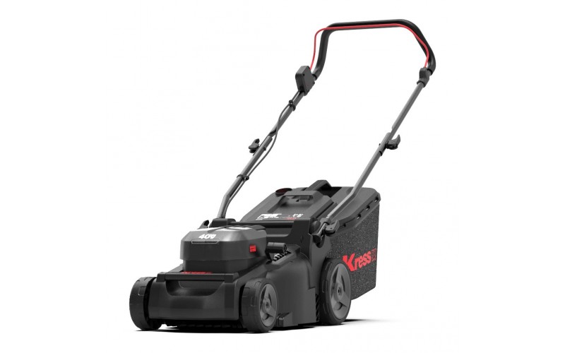 Tondeuse à gazon à batterie Kress 40 V KG745, coupe 37 cm, poussée
