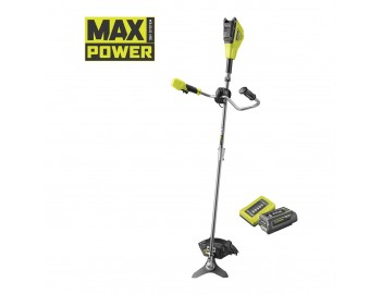 Débroussailleuse à batterie RYOBI 36 V RY36BCX30A, coupe 30 cm, batterie 4,0 Ah et chargeur