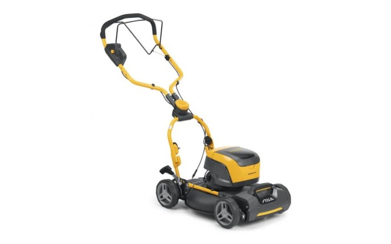 Tondeuse tractée à batterie STIGA Multiclip 547e S, kit batterie et chargeur