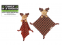 DOUDOU ELAN STIHL MARRON/ROUGE/NOIR