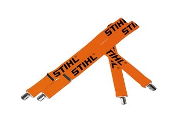 Bretelles pantalon à clips métal 110cm Stihl EPI 00008841510 équipement accessoires pantalon protection espaces verts