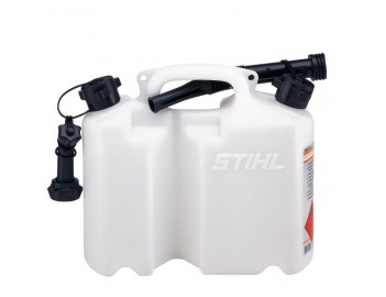 Bidon combiné Std 3L 5L Transparent pour carburant huile et essence - Marque Stihl 00008810120 PIECES DETACHEES Accessoires
