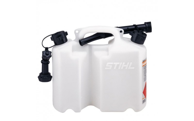 Bidon combiné Std 3L 5L Transparent pour carburant huile et essence - Marque Stihl 00008810120 PIECES DETACHEES Accessoires