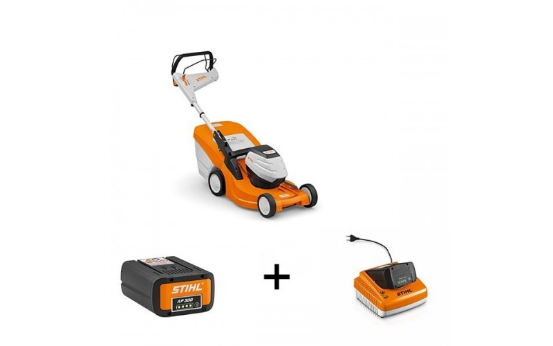 TONDEUSE A BATTERIE TRACTEE RMA 448TC + AP300 + AL300 TONDEUSE A BATTERIE TRACTEE RMA 448TC + AP300 + AL300