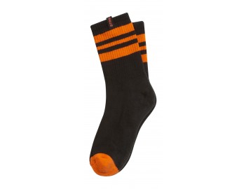 CHAUSSETTE RAYURES ORANGE...