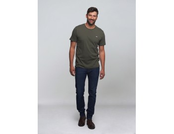 T-Shirt ICON Kaki Vêtements accessoires de marques Andreas Stihl Collection Strong Roots Motoculture Espaces Verts
