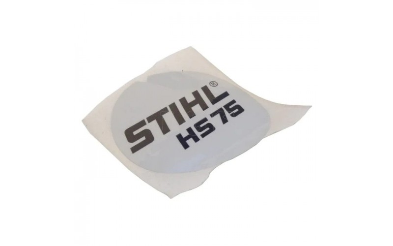 Plaque matricule HS 75 42269671510 - Pièce d'origine Stihl motoculture taille haies espaces verts bois jardinage plaisance Plaque matricule HS 75 42269671510 - Pièce d'origine Stihl motoculture taille haies espaces verts bois jardinage plaisance