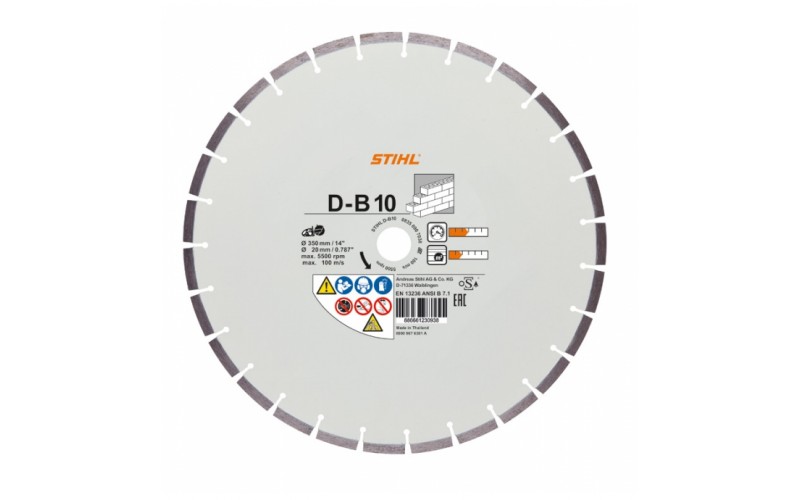 DISQUE BÉTON B60 300MM STIHL DISQUE BÉTON B60 300MM STIHL