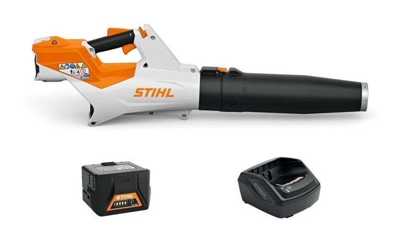 BGA 60 Souffleur à batterie Pack batterie chargeur Stihl BA040115940 machine nettoyage espaces verts feuilles motoculture BGA 60 Souffleur à batterie Pack batterie chargeur Stihl BA040115940 machine nettoyage espaces verts feuilles motoculture