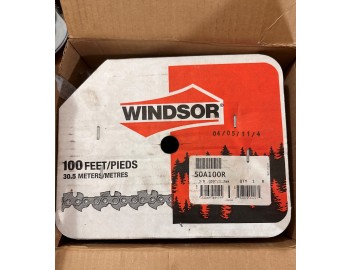 Rouleau chaîne 100 pieds Windsor 102124 accessoires tronçonneuse bois espaces verts motoculture