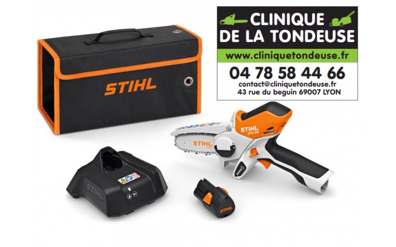 Tronçonneuse à batterie ECHO DCS 3500 + 2 Batteries + 1Chargeur, av