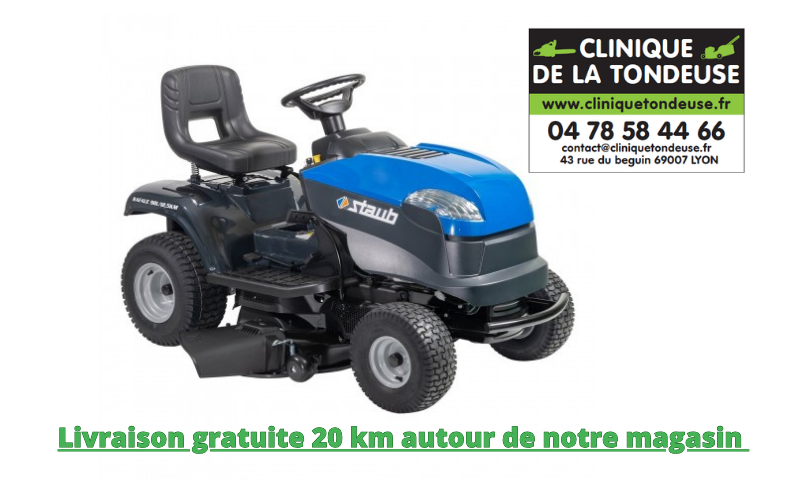 livraison gratuite clinique tondeuse AUTOPORTEE RAFALE 98L / 12,5 KM