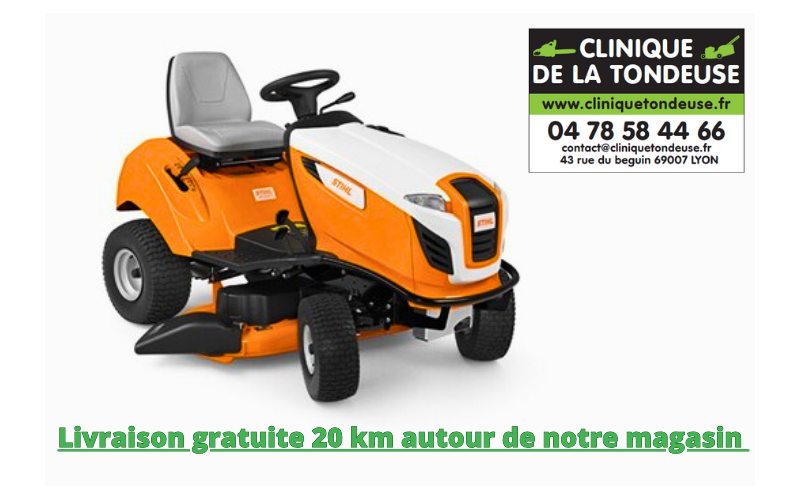 livraison gratuite clinique tondeuse TRACTEUR DE PELOUSE RT 4097 SX