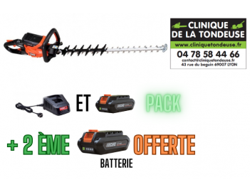 Une machine DHC-2800R/C1 TAILLE-HAIE ECHO A BATTERIE LITHIUM