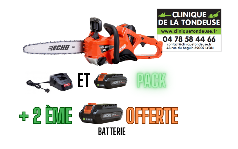 DCS2500A4 TRONCONNEUSE A BATTERIE +2ème batterie offerte pack