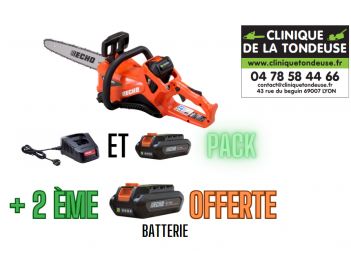 DCS2500/C1 TRONCONNEUSE A BATTERIE EN PACK +2ème Batterie offerte !