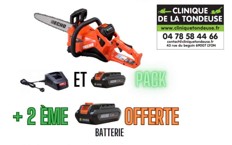 DCS2500/C1 TRONCONNEUSE A BATTERIE EN PACK +2ème Batterie offerte !