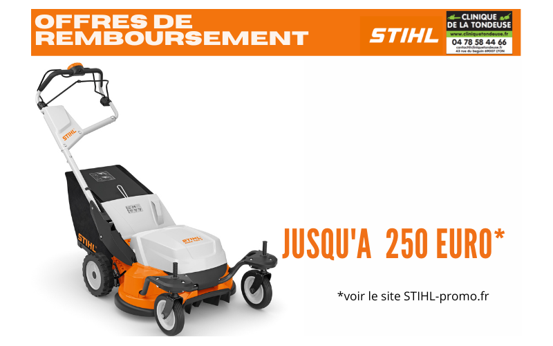 offre 250 euro offre 100 euro TONDEUSE TRACTEE A BATTERIE RMA 765V