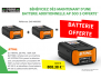 AP 500 S BATTERIE STIHL BATTERIE AP500S 2 + 1 OFFERTE JUSQU AU 31/05/2025