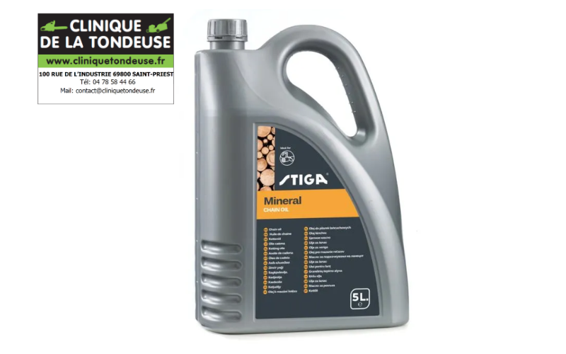 HUILE DE CHAINE 5L STIGA 1111-9229-01 HUILE DE CHAINE 5L STIGA 1111-9229-01