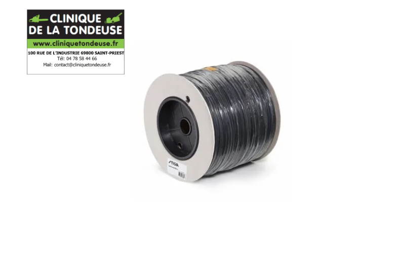 ROULEAU DE CABLE PERIMETRIQUE STIGA 1000m 1127-0003-01 ROULEAU DE CABLE PERIMETRIQUE STIGA 1000m 1127-0003-01