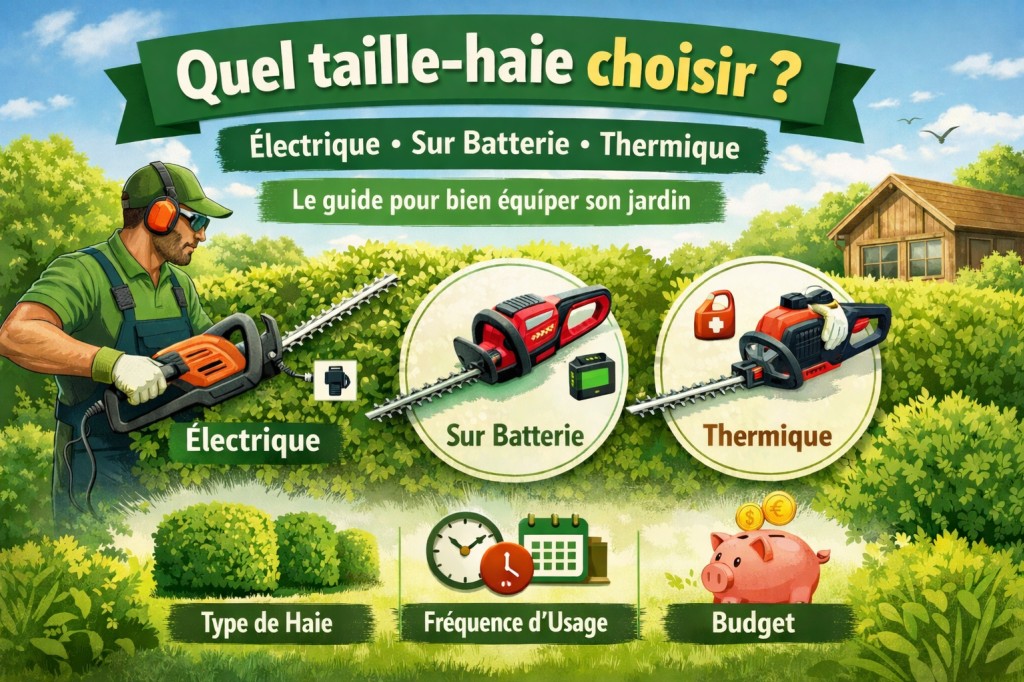 Quel taille haie choisir ?