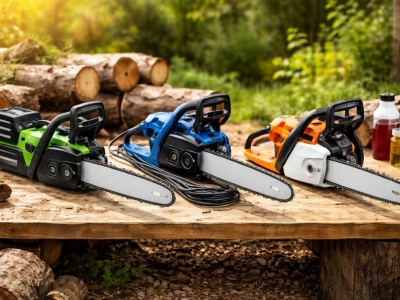 Quelle tronçonneuse choisir ? Thermique, électrique ou à batterie ?
