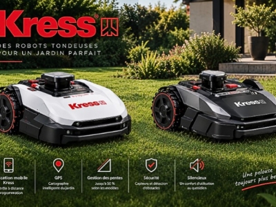 Quelle robot tondeuse choisir selon vos besoins chez Kress ?
