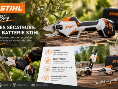 Quel est le meilleur sécateur à batterie STIHL ?