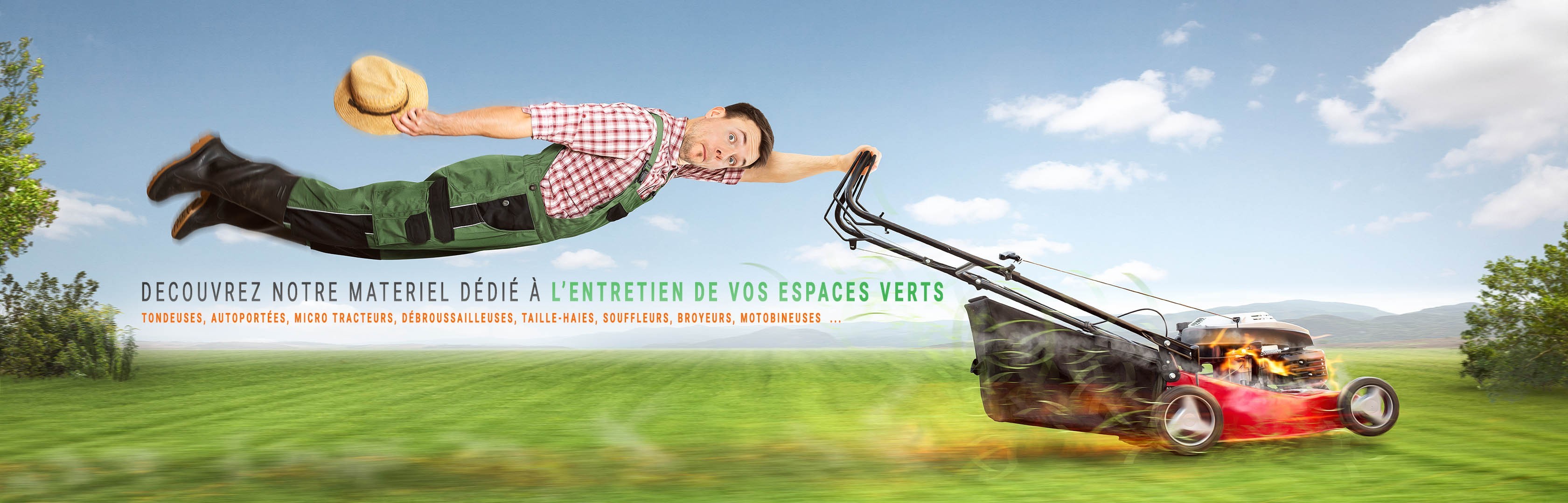 Matériel motoculture et espaces verts